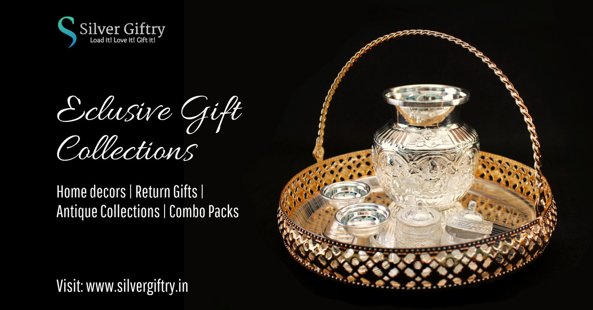 Best Selling German Silver Gifts Online Pooja Items Silver Giftry