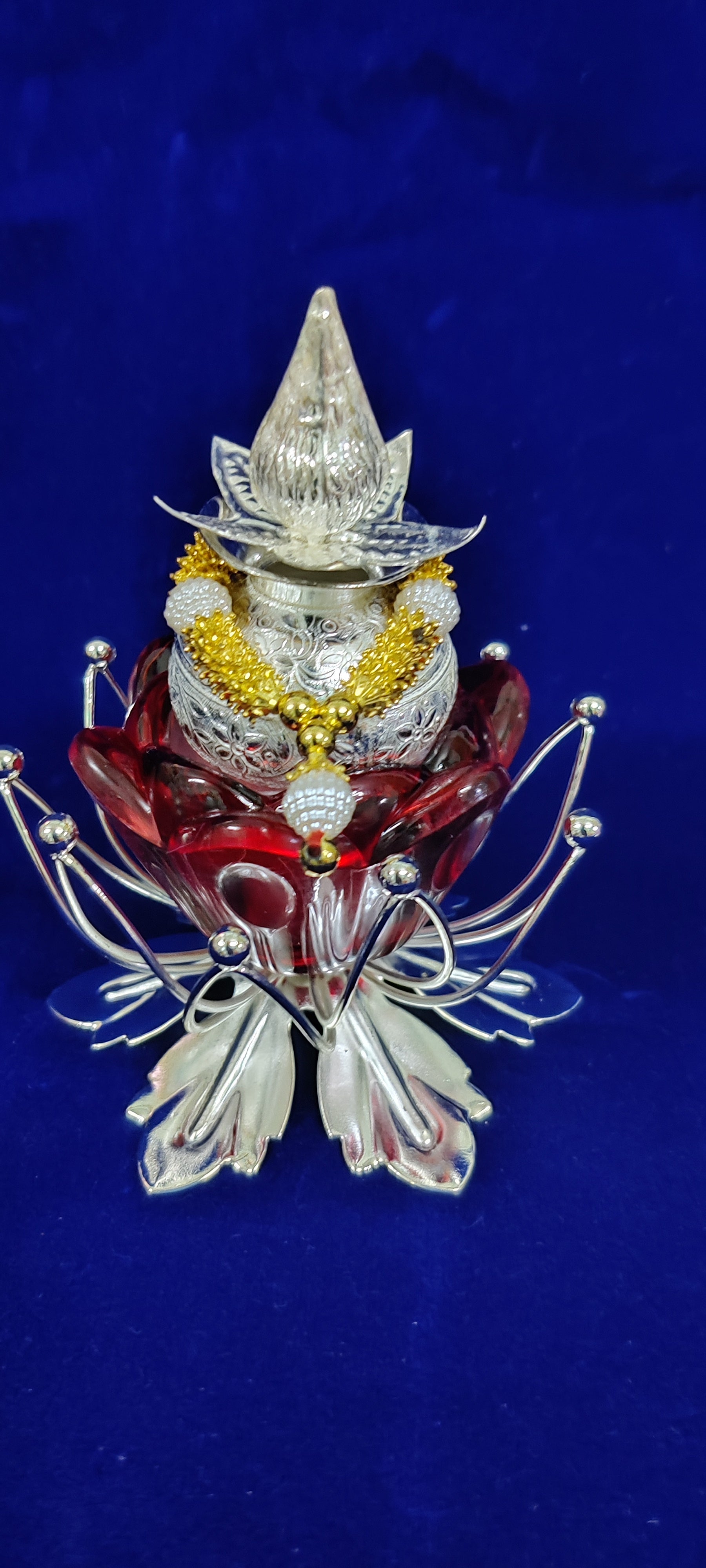 Imported Kalsha Set (Red Colour)