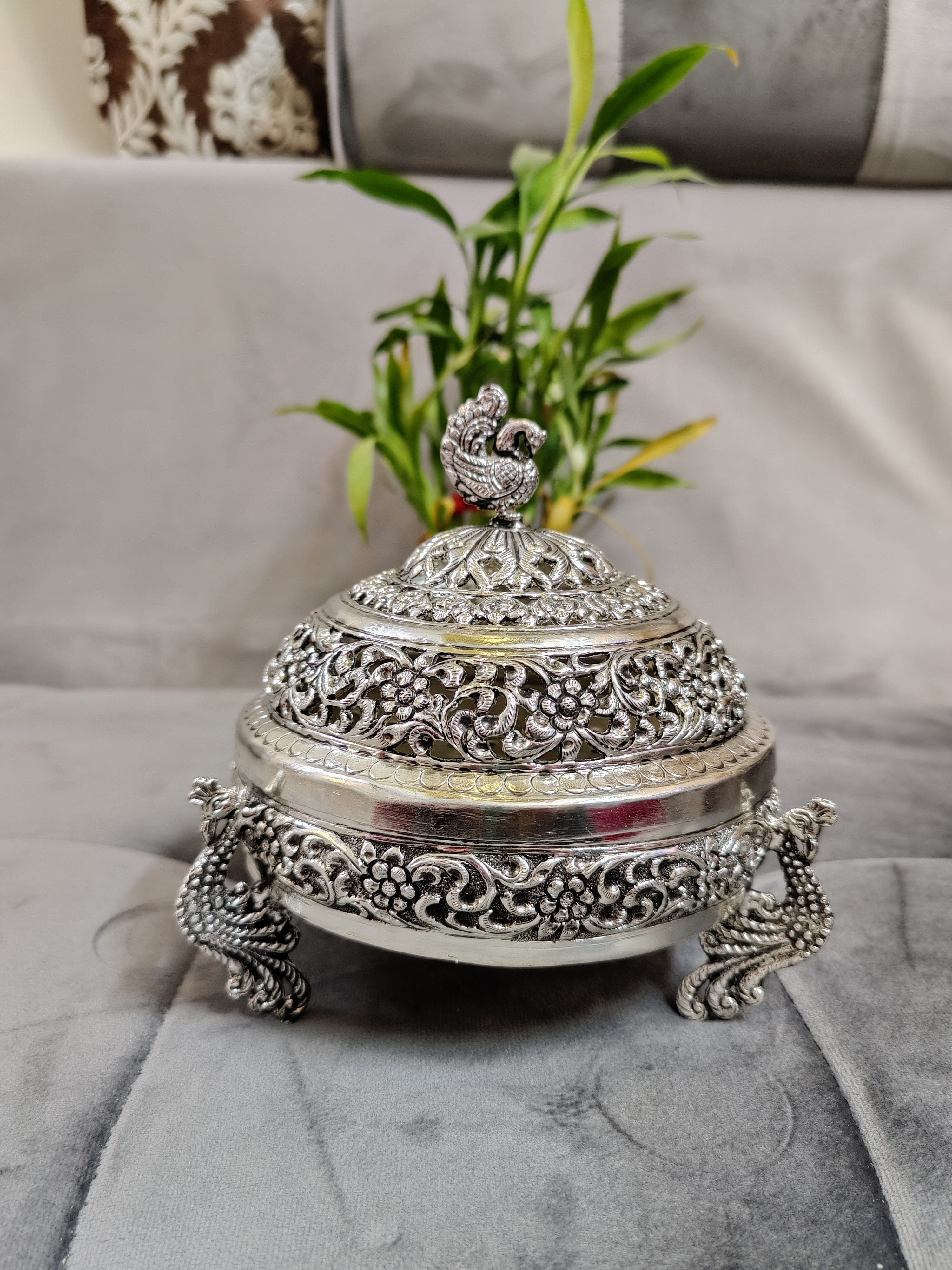 Antique German Silver Insense Burner