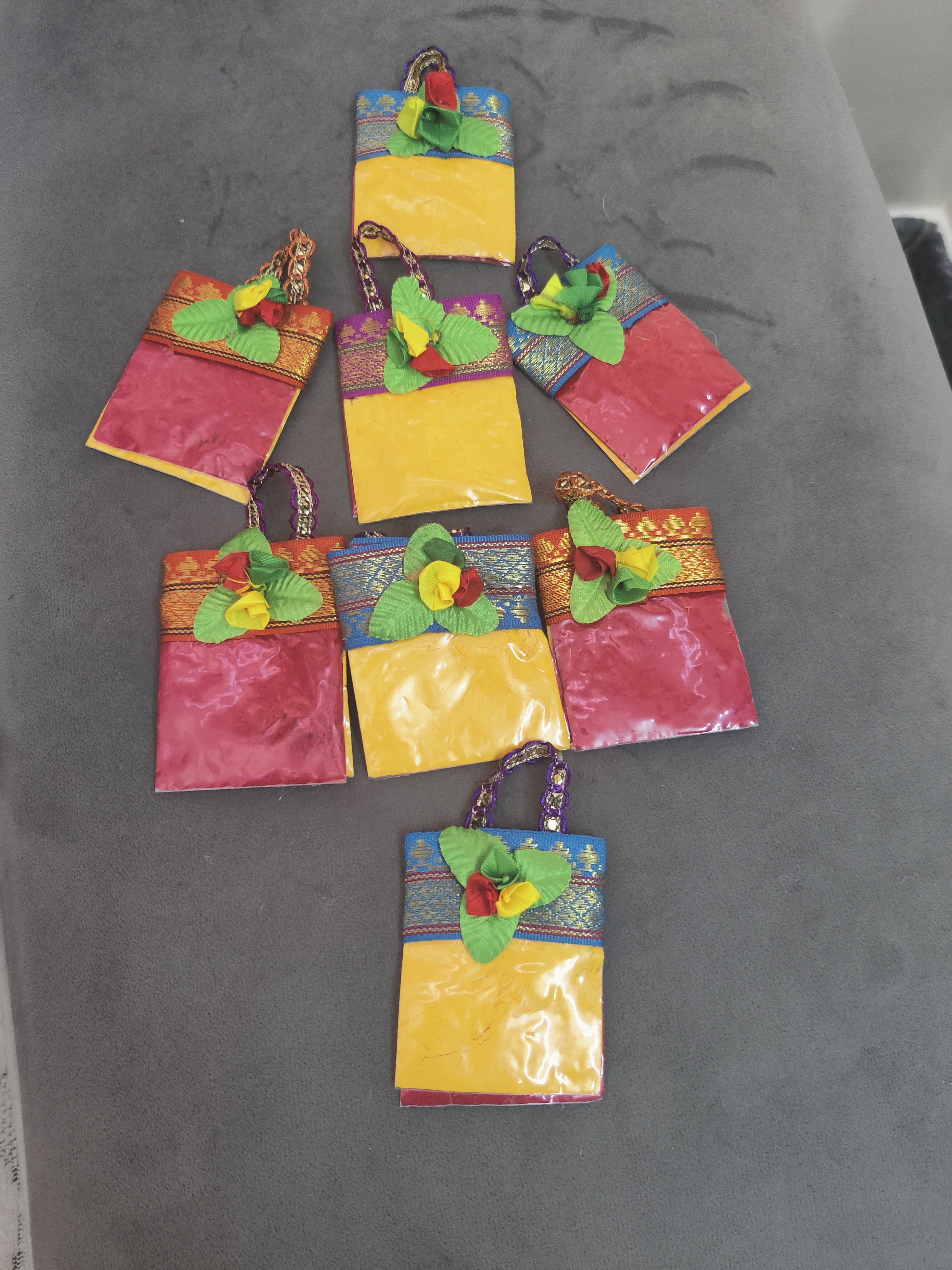 Haldi Kum Kum Bags (Pack of 50)