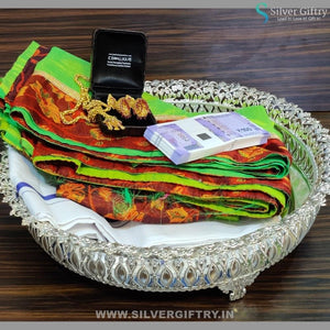 16" Imported German Silver Tray | Silver Giftry | SGT20K013