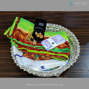 16" Imported German Silver Tray | Silver Giftry | SGT20K013