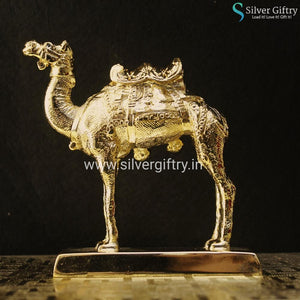 24kr Gold Coated Camel Idol | Silver Giftry | SGT20K018
