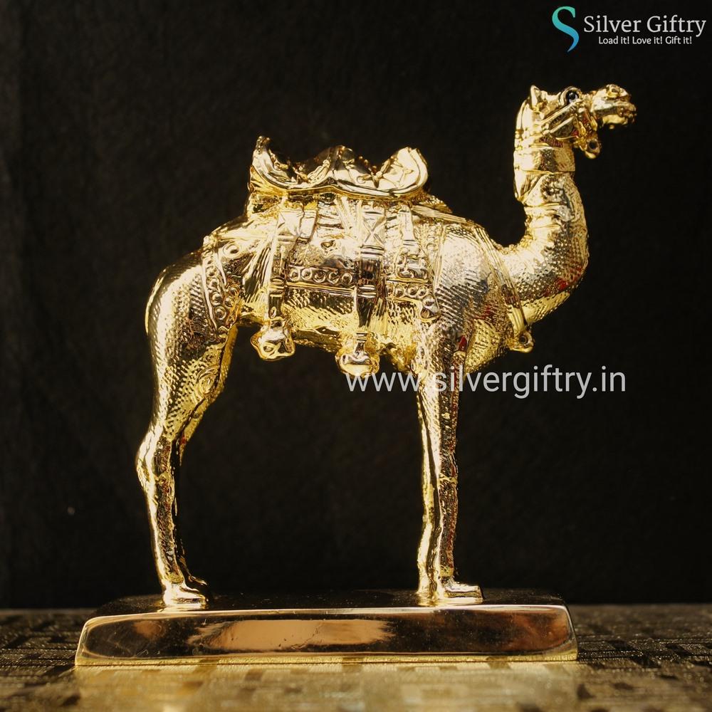 24kr Gold Coated Camel Idol | Silver Giftry | SGT20K018