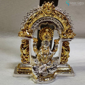 4.5" Lakshmi Idol Gold and Silver | Silver Giftry | SGT20K039