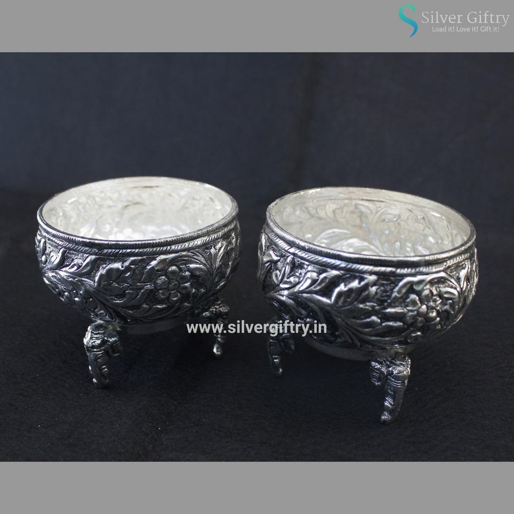 Antique German Silver Elephant Bowl | Silver Giftry | SGT20K069