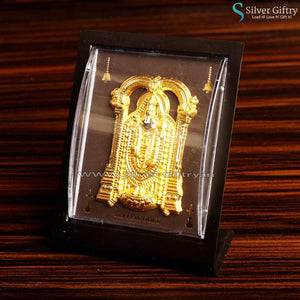 Balaji 4" Pure Silver Foli Frame 99.9 Gold Touch | Silver Giftry | SGT20K097