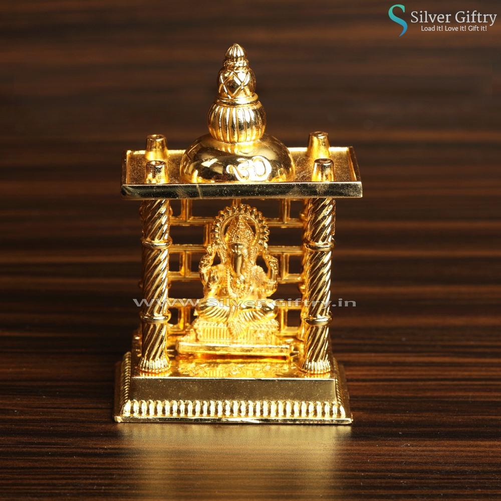 Beautiful Ganesha Temple | Big | Silver Giftry | SGT20K100
