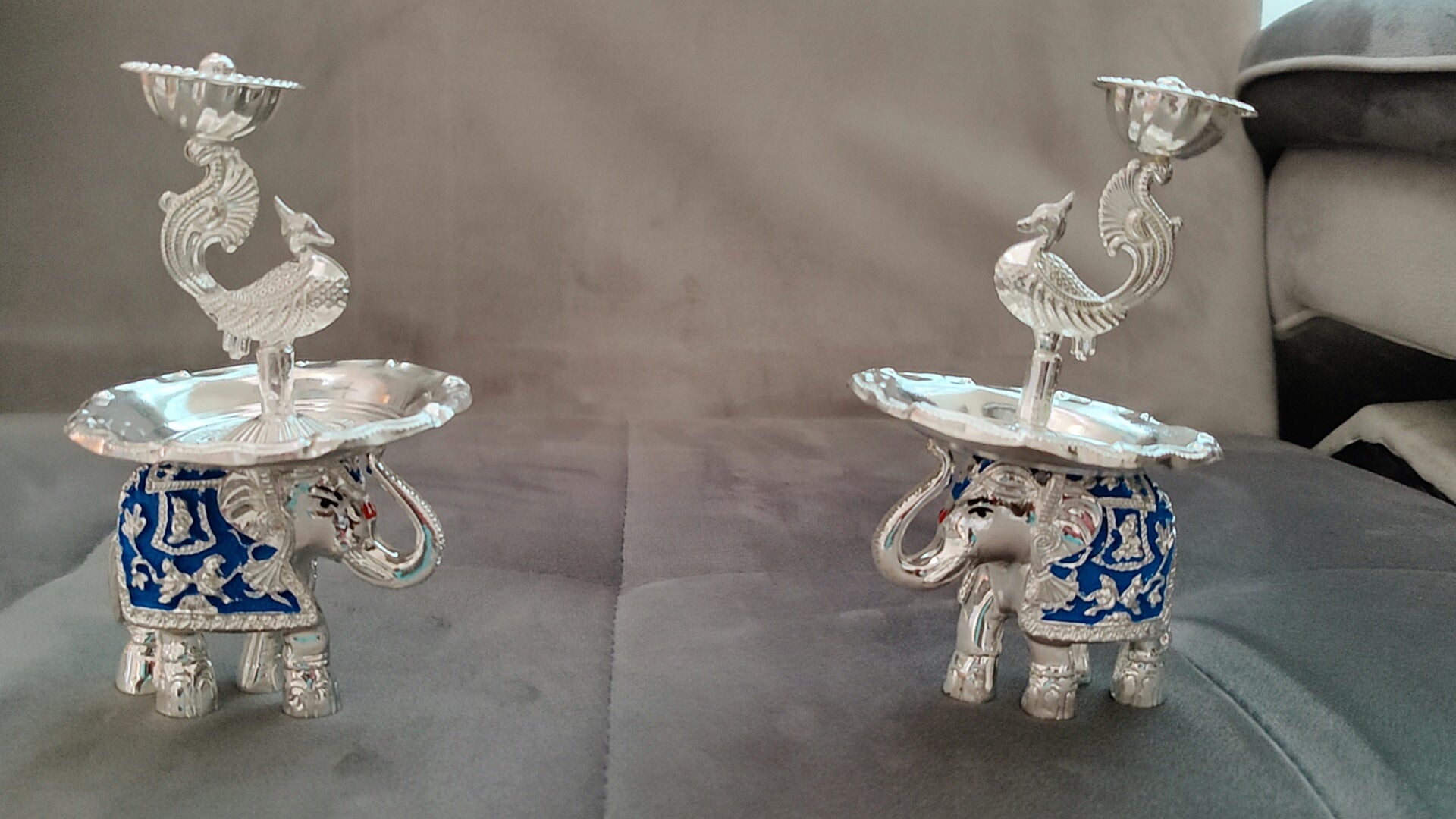 GS peacock devdas deepam 4"