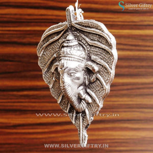 Black Metal Ganesh Hanging MIni | Silver Giftry | SGT20K107