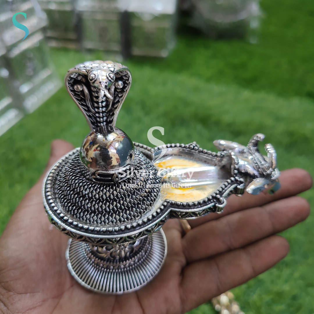 GS Antique Maha Shivling Idol 6" (Big Size)