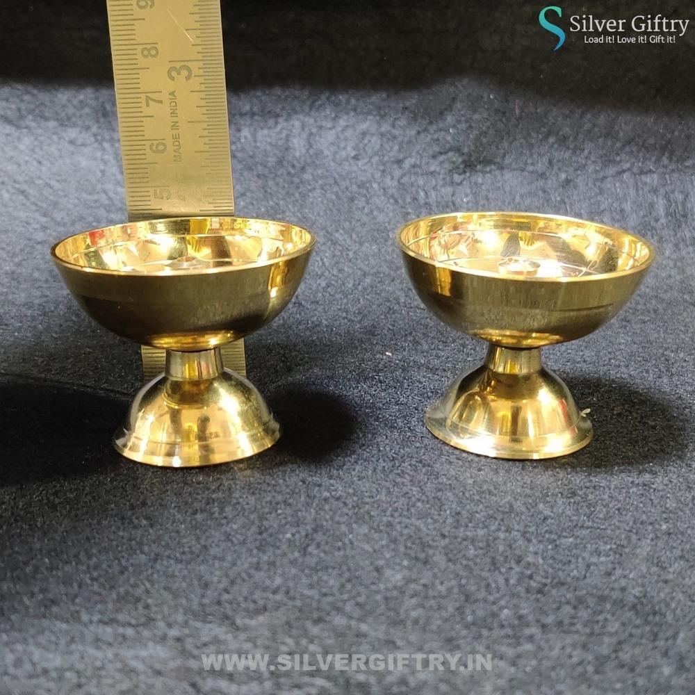 Brass Diya 1.8" | Silver Giftry | SGT20K113