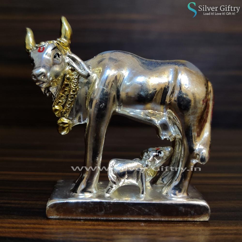 Cow and Calf Idols 2.5" | Silver Giftry | SGT20K131