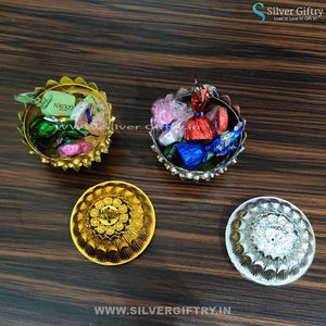 Fiber Box With Chocolates Mix Colours | Silver Giftry | SGT20K148