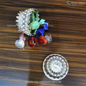 Fiber Box With Chocolates Mix Colours | Silver Giftry | SGT20K148