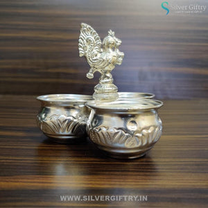 German Silver 3 Cup Panchwala | Silver Giftry | SGT20K176