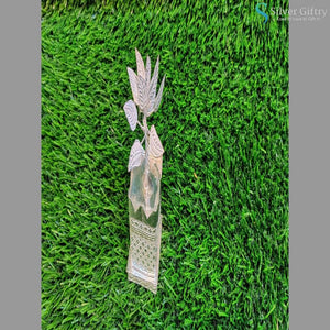 German Silver 7" Big Size Tulsi Pot | Silver Giftry | SGT20K189