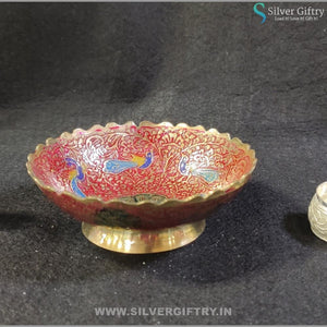 German Silver Big Bowl Combo Tulsi Dabbi | Silver Giftry | SGT20K214