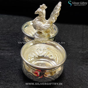 German Silver Big Size 2 Cup Panchwala | Silver Giftry | SGT20K215