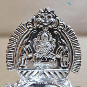 German Silver Kamala Kamakshi Diya 3 pcs | Silver Giftry | SGT20K252