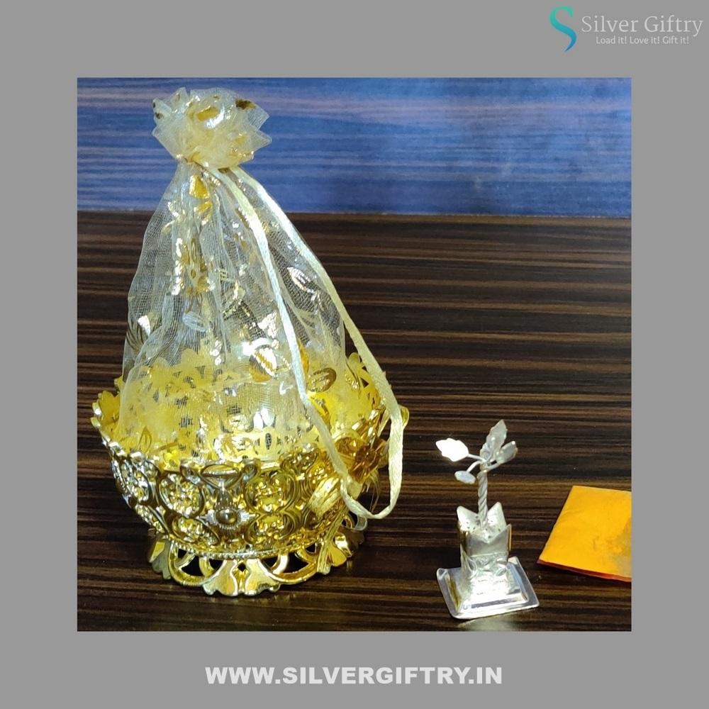 German Silver Tulsi 3" Combo | Silver Giftry | SGT20K326