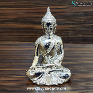 Imported Buddha Idol 7" | Silver Giftry | SGT20K366