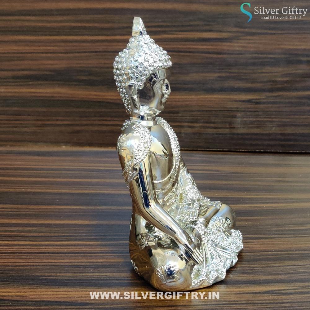 Imported Buddha Idol 7" | Silver Giftry | SGT20K366