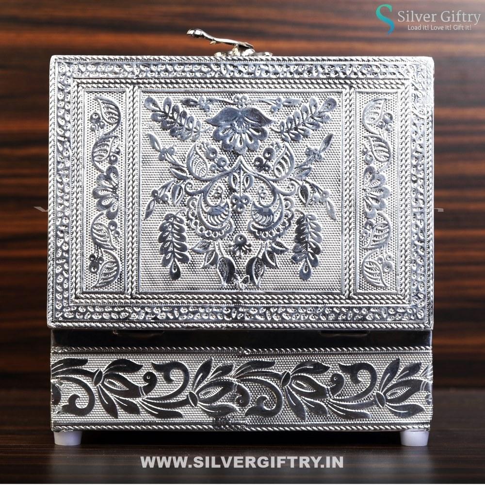 Silver Viraj Box 6x4" | Silver Giftry | SGT20K478