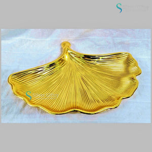 Impressive imported German Silver washable shell shape tray 12inch | Silver Giftry | SGT20K495