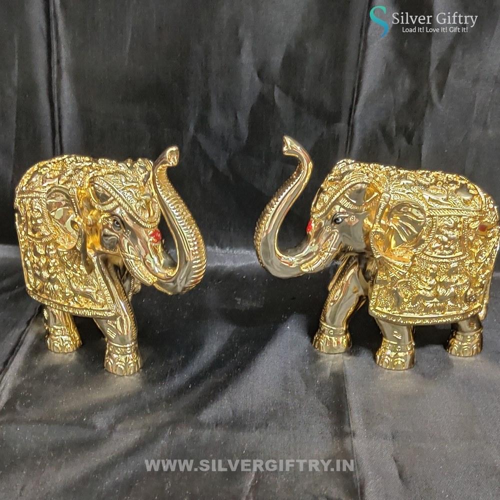 8" German Silver Pooja thali | Silver Giftry | SGT20K525