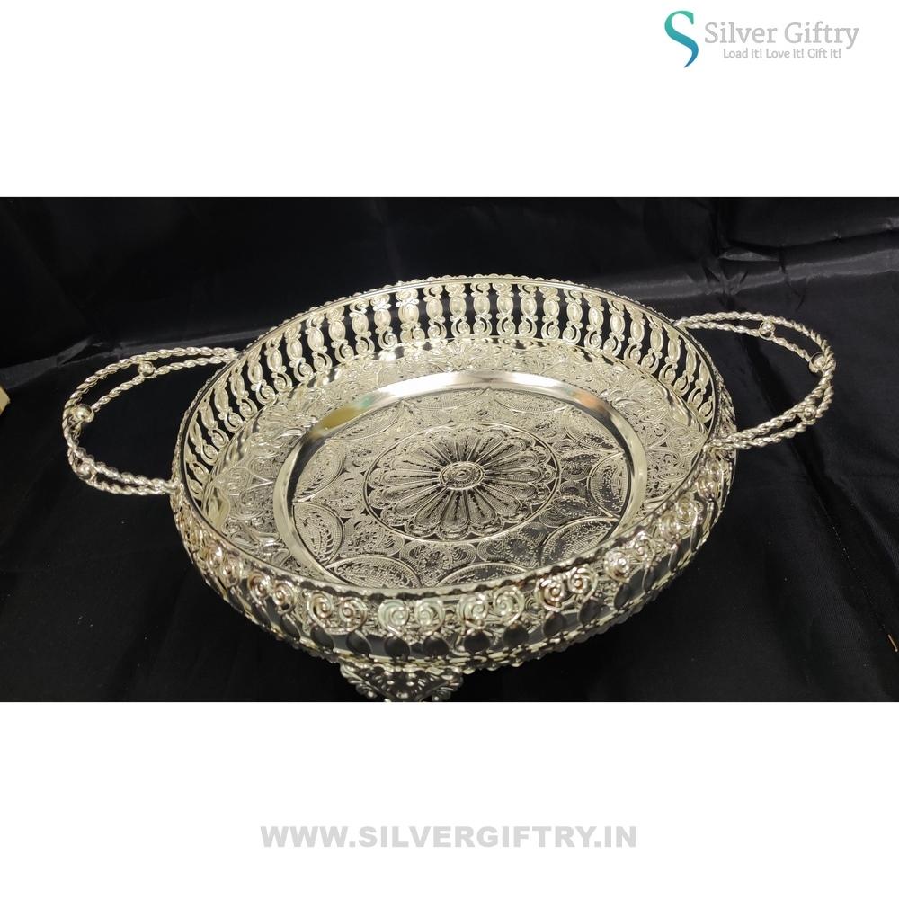 12" Imported German Silver Tray | Silver Giftry | SGT20K544
