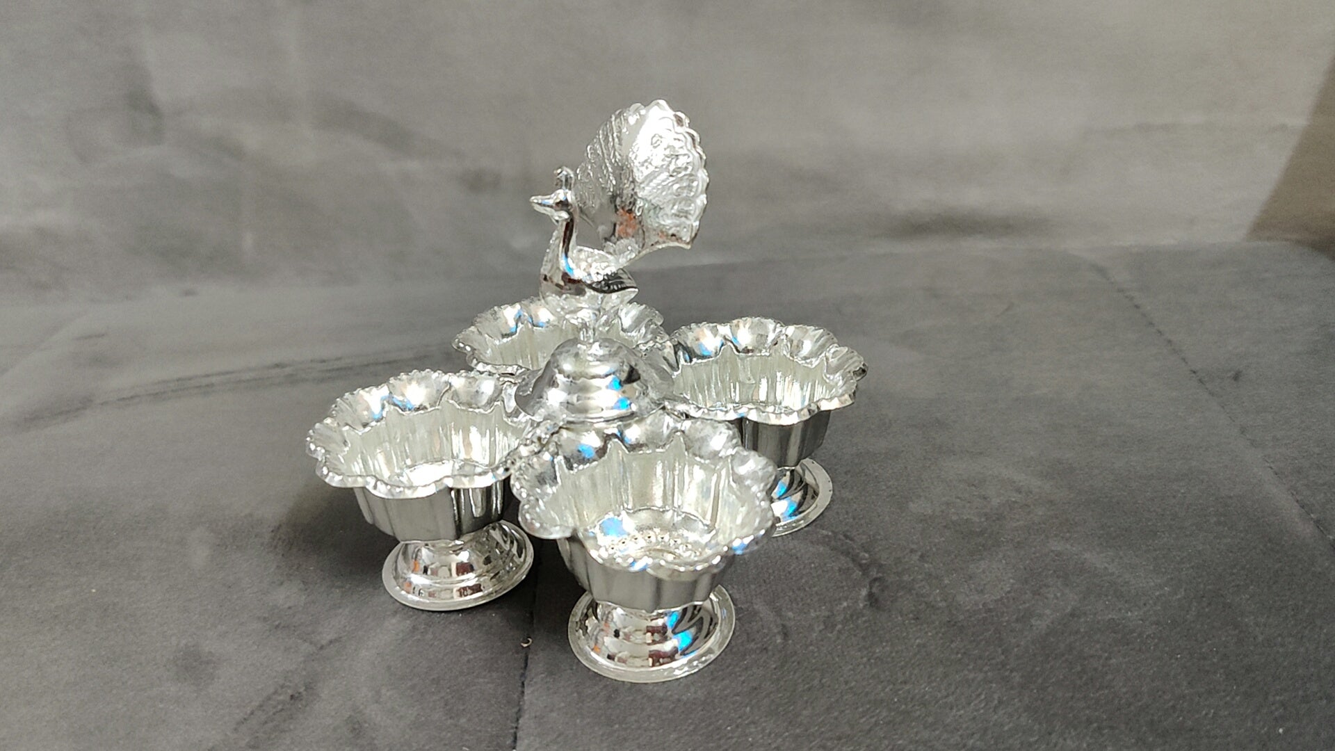 German silver washable panchawala 4cup