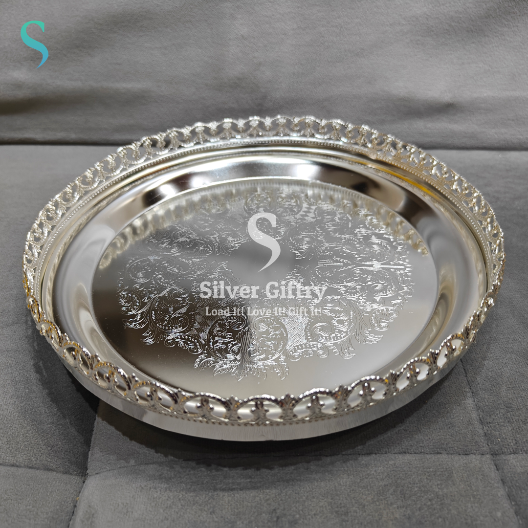 GS Fancy Imported Tray 9"