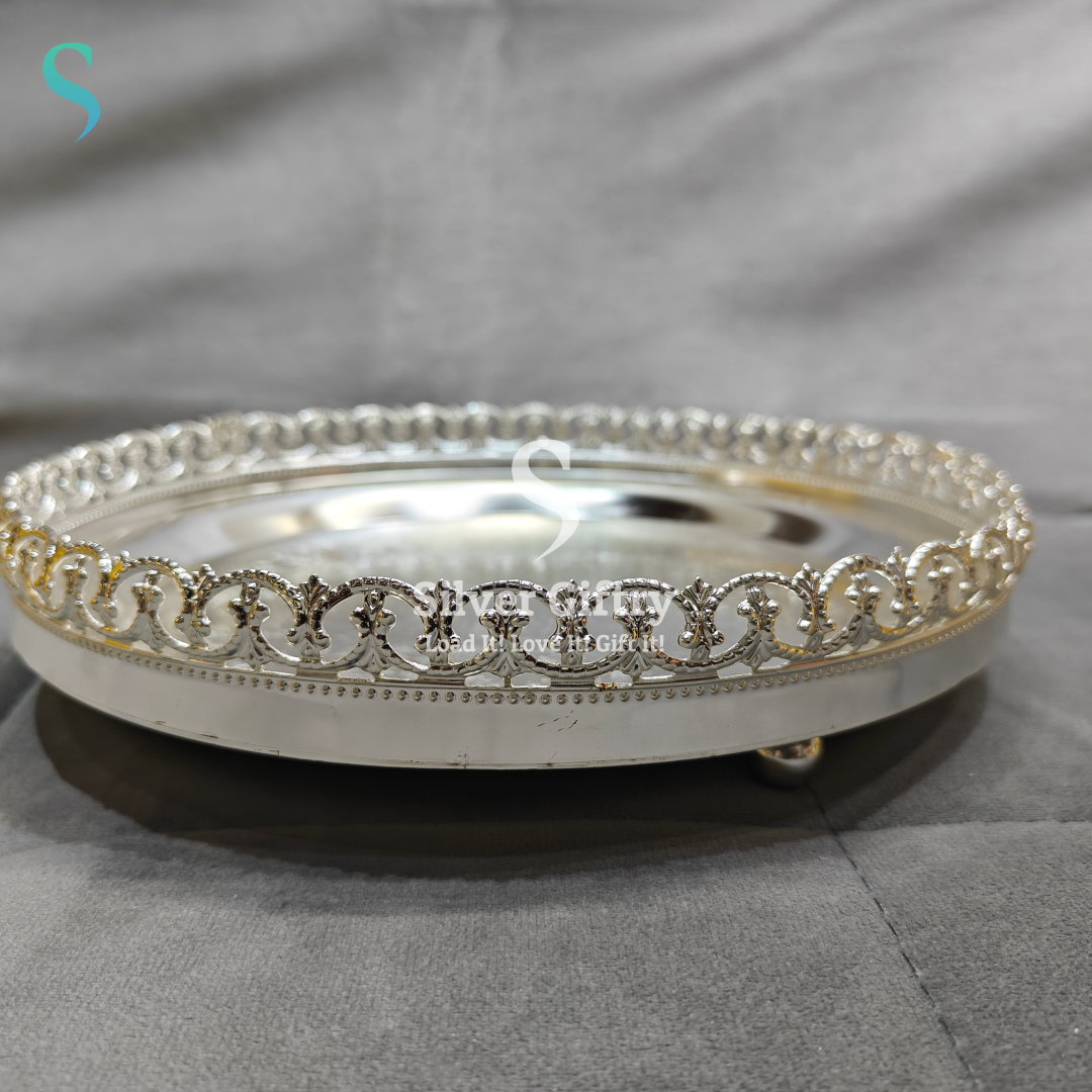 GS Fancy Imported Tray 9"