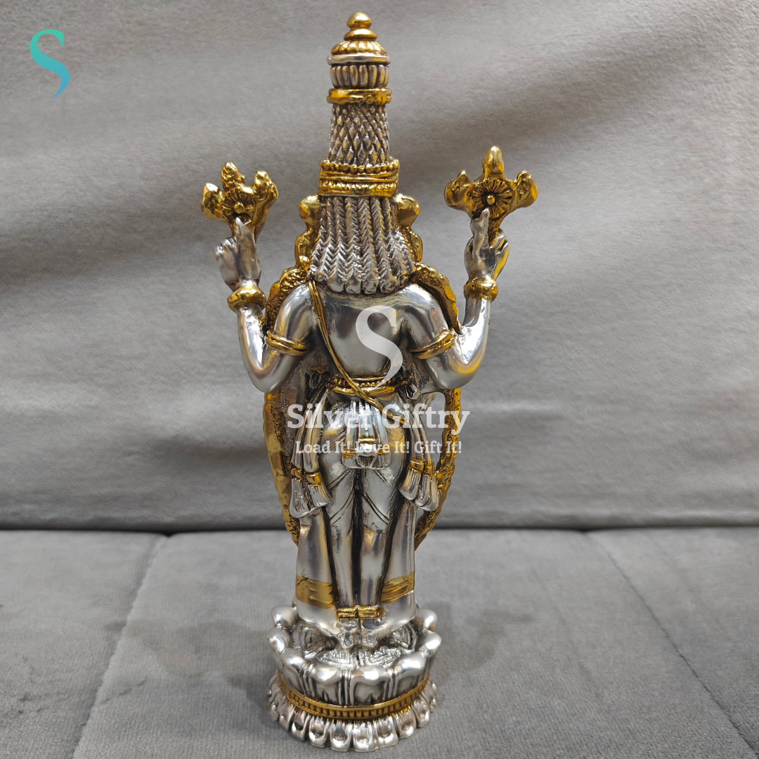 24k Balaji Stoned Idol 3"