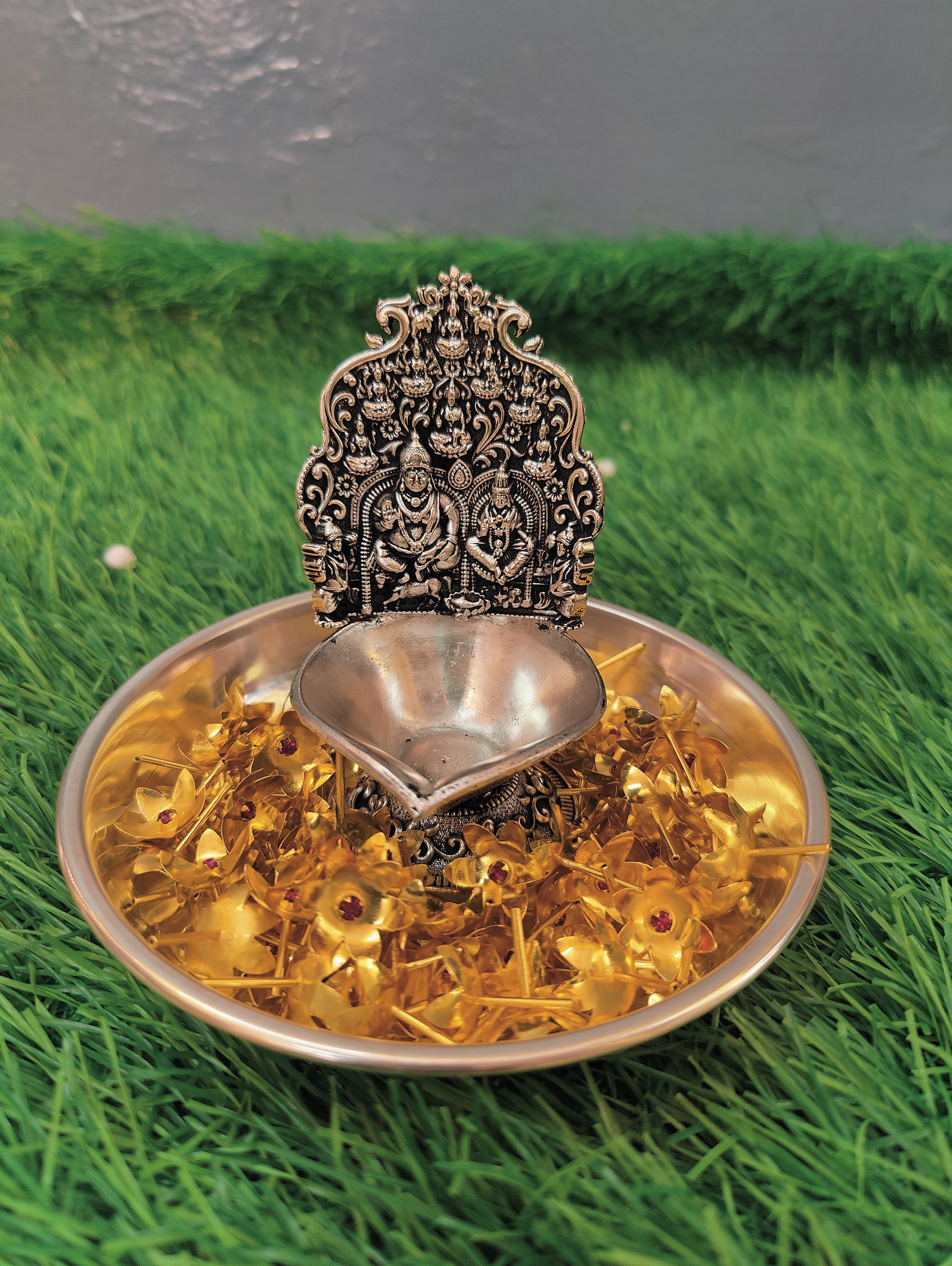 GS antique vastu kuber Lakshmi diya combo