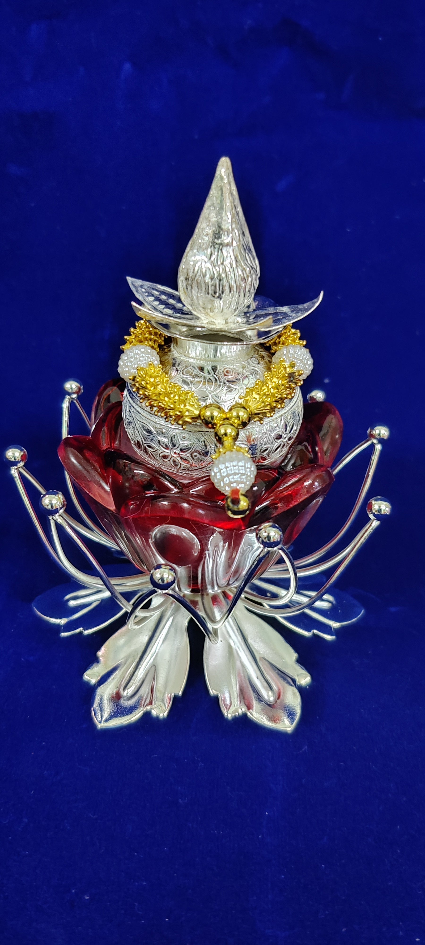 Imported Kalsha Set (Red Colour)