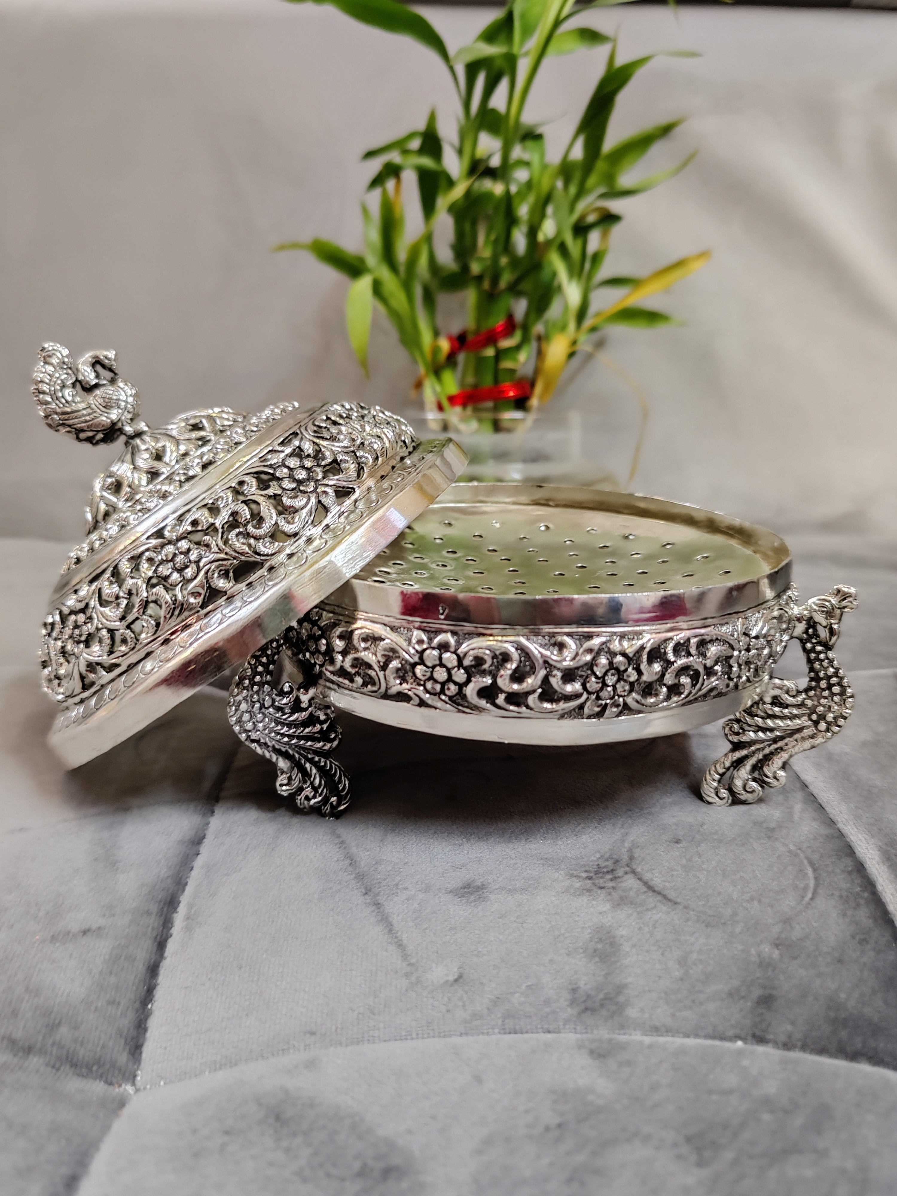 Antique German Silver Insense Burner