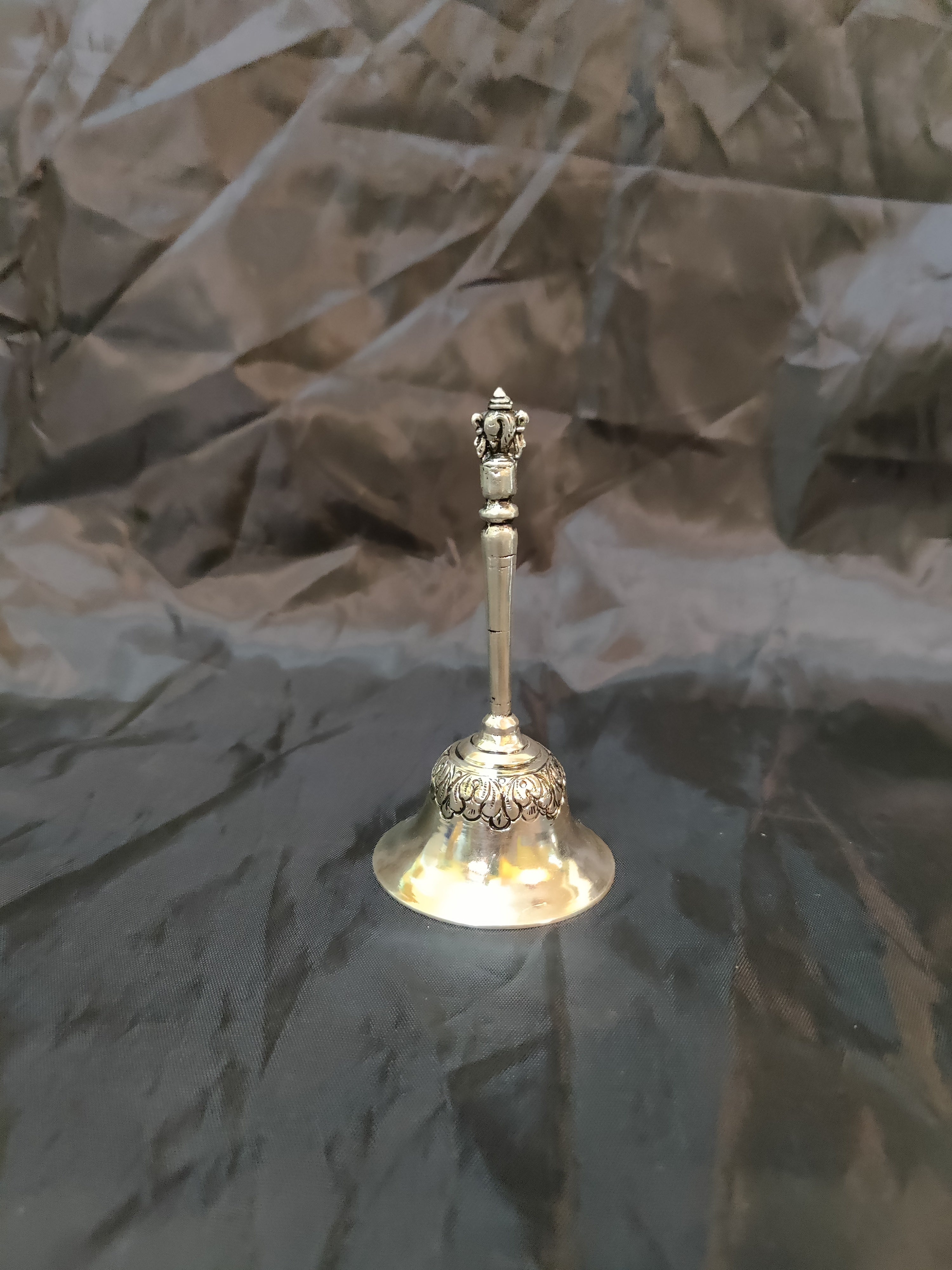 Antique German Silver Shankar Bell