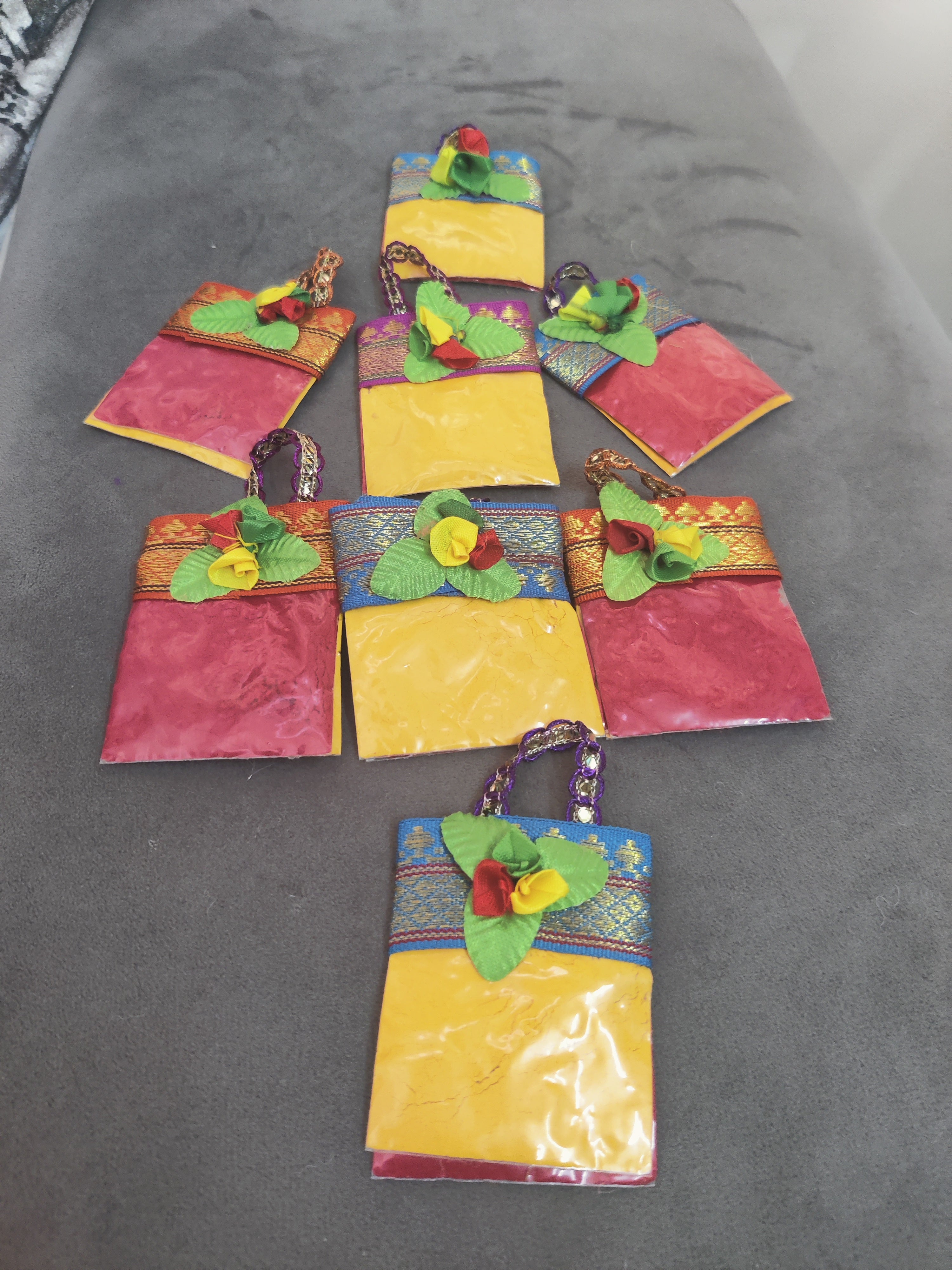 Haldi Kum Kum Bags (Pack of 50)