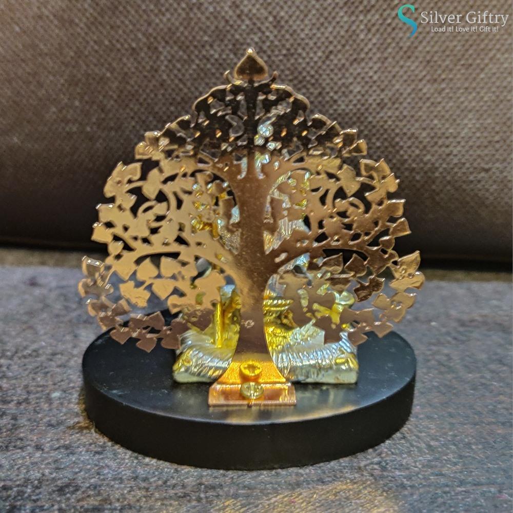 24kr Gold Coated Shiva Idol 3" | Silver Giftry | SGT20K019