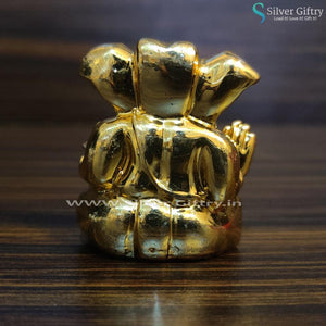 24kr Pure Gold Ganesha Idol Gift | Silver Giftry | SGT20K022