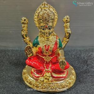 4" 24k Gold Coated Lakshmi Idol | Silver Giftry | SGT20K030