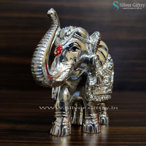 4" Elephants Full Silver pair | Silver Giftry | SGT20K032