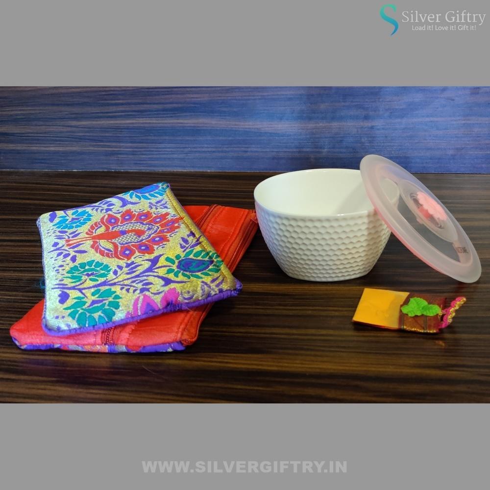 4x4" Imported Dryfruit Box | Silver Giftry | SGT20K042