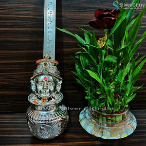 5" Kalsha With 5" Lakshmi | Silver Giftry | SGT20K044
