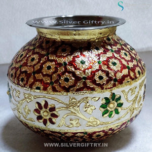 7" Meenakari Kodapana | Silver Giftry | SGT20K049