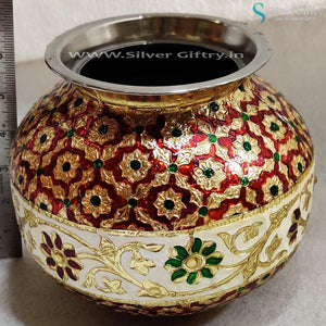7" Meenakari Kodapana | Silver Giftry | SGT20K049