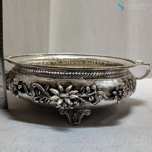 Antique 12" Urli With Handle | Silver Giftry | SGT20K060