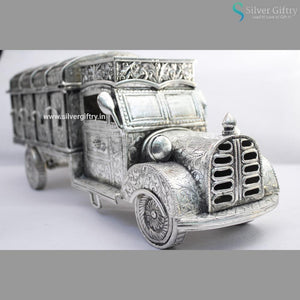 Antique German Silver Truck Cash Box | Silver Giftry | SGT20K077